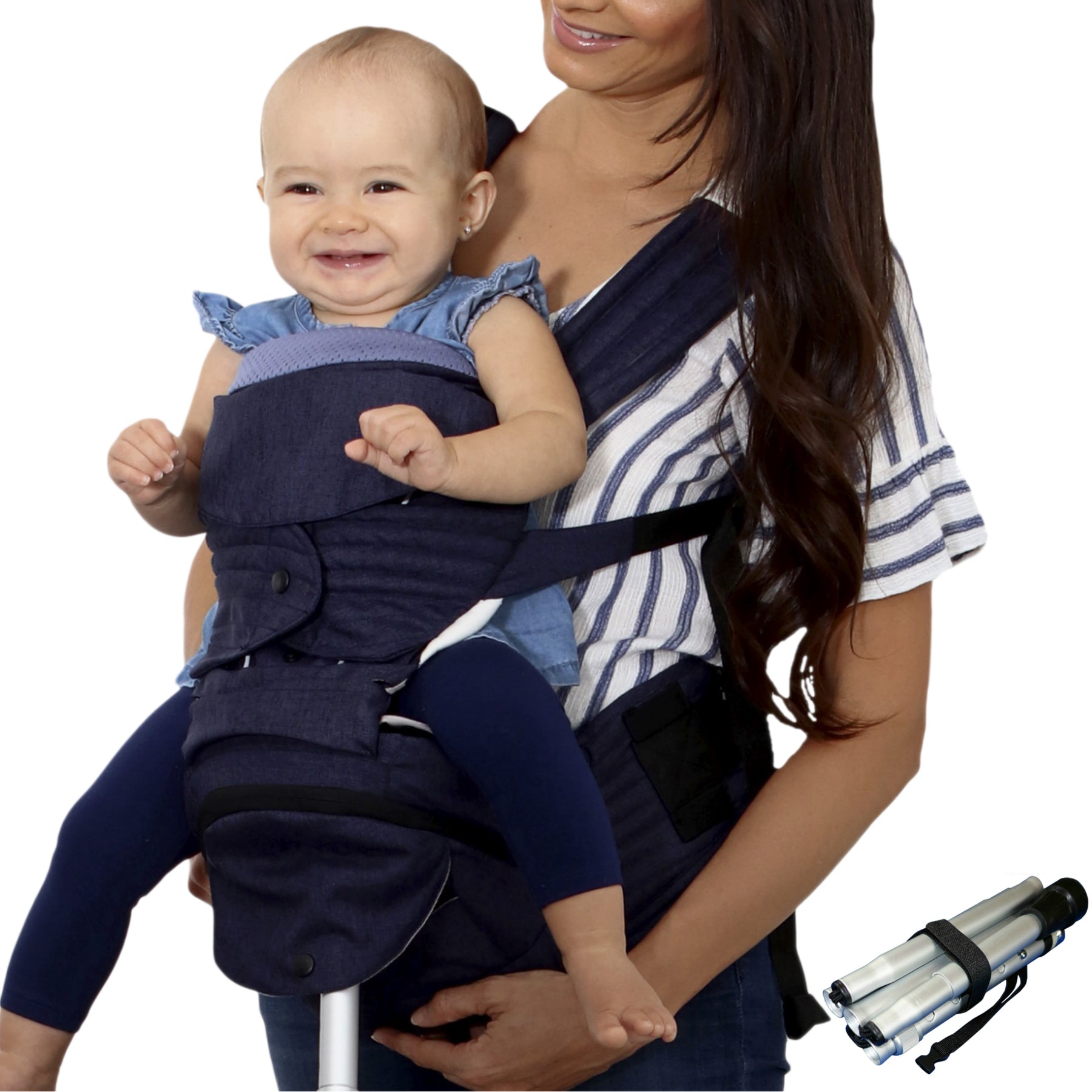 BABYMUST Baby Carrier Extenders, Adjustable Waistband with Buckle
